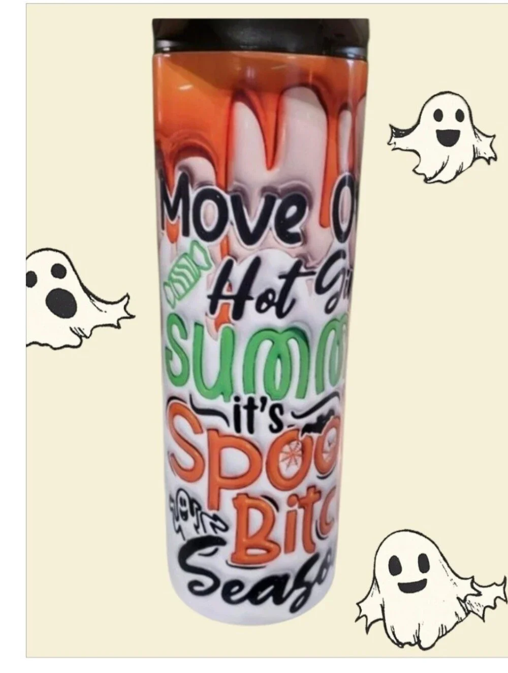 it's Spooky B**** Season 20oz Tumbler with duo lids 🎉sale